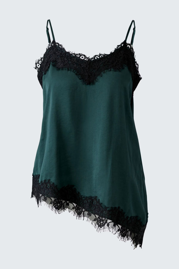 Satin Lace Cami Top
