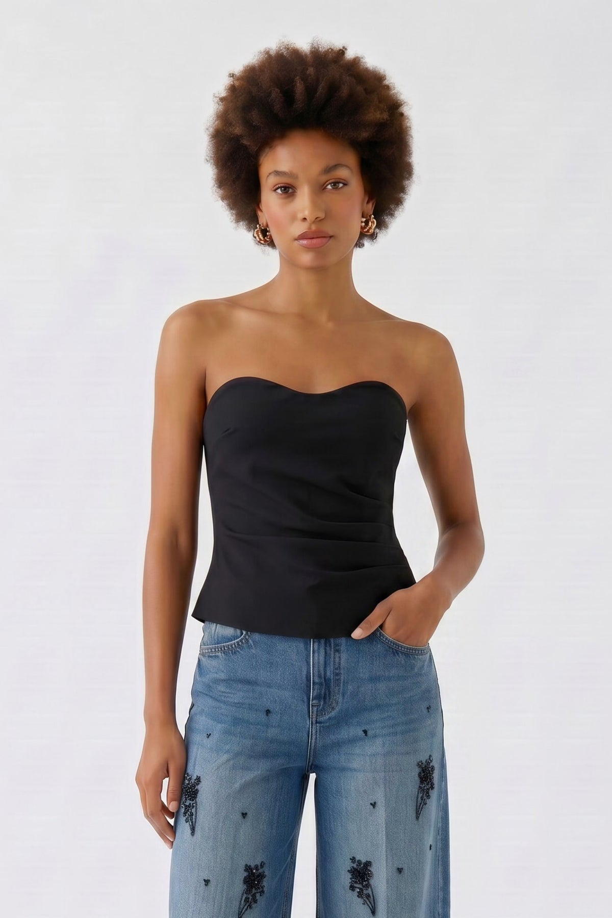 Strapless Top