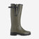 Men's Vierzon Jersey Wellington Boots - OLIVE / 42
