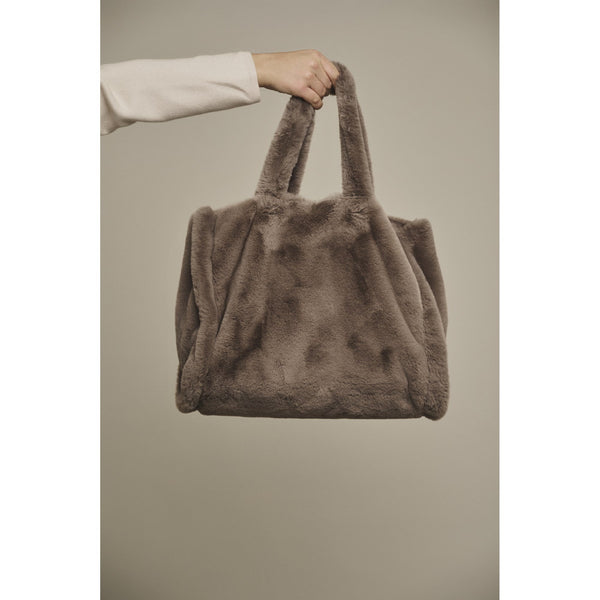 Daan Faux Fur Tote Bag