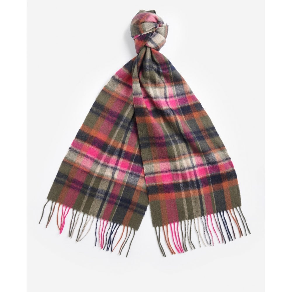 Vintage Winter Plaid Scarf