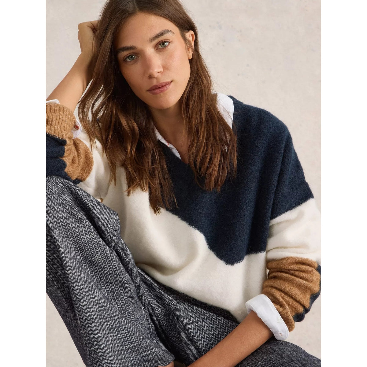 Cerie Chevron Jumper