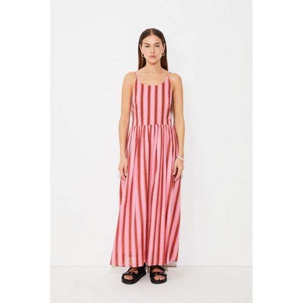 Cyrus Rose Stripe Dress