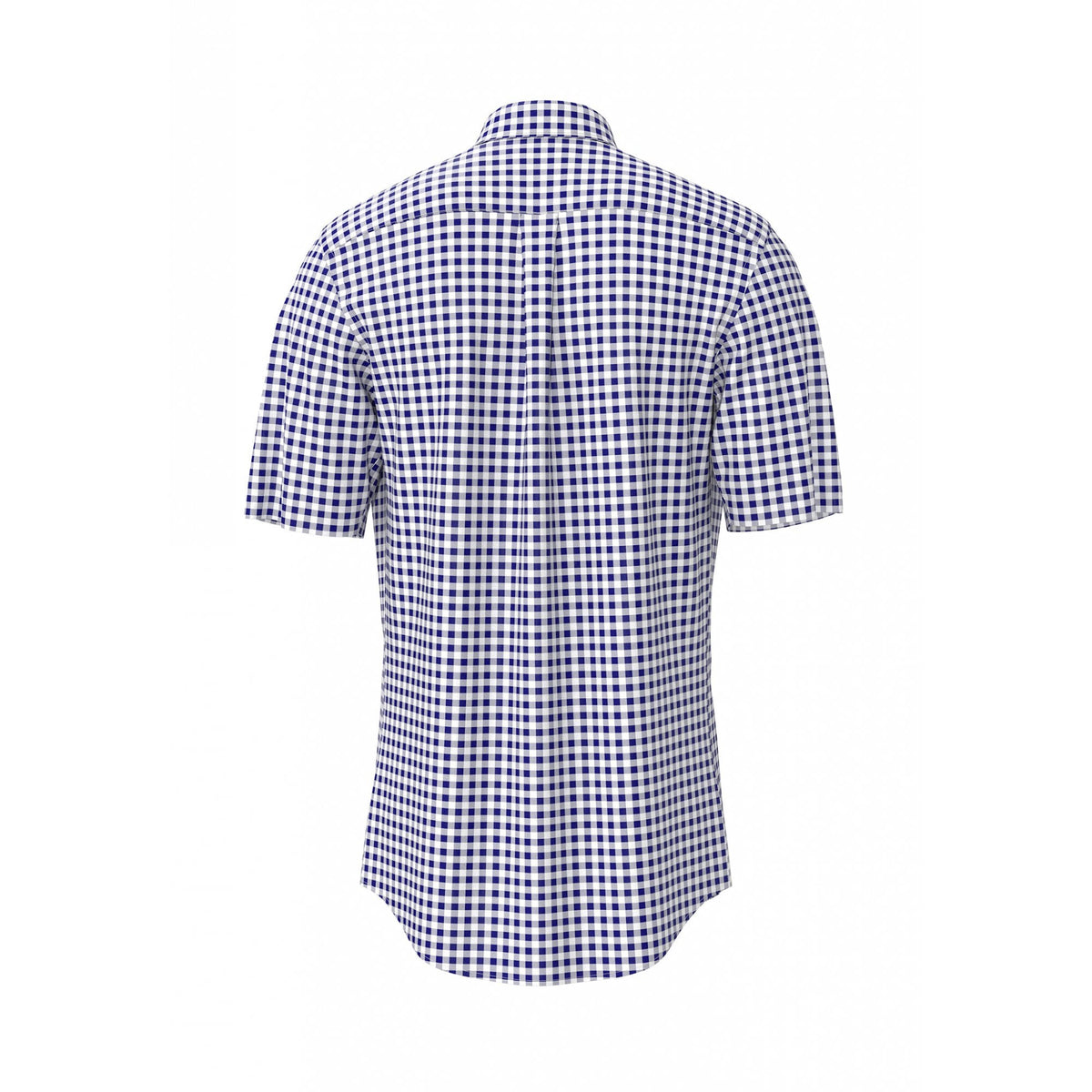Short Sleeve Seersucker Check Shirt