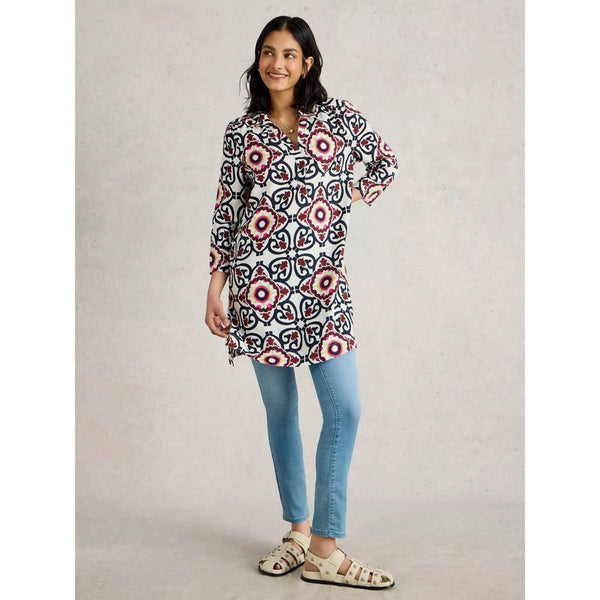 Blake Linen Collared Tunic