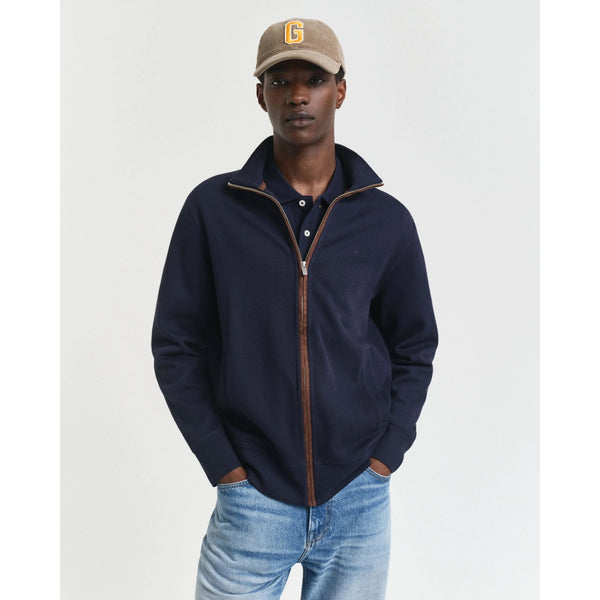 Sacker Rib Zip Cardigan