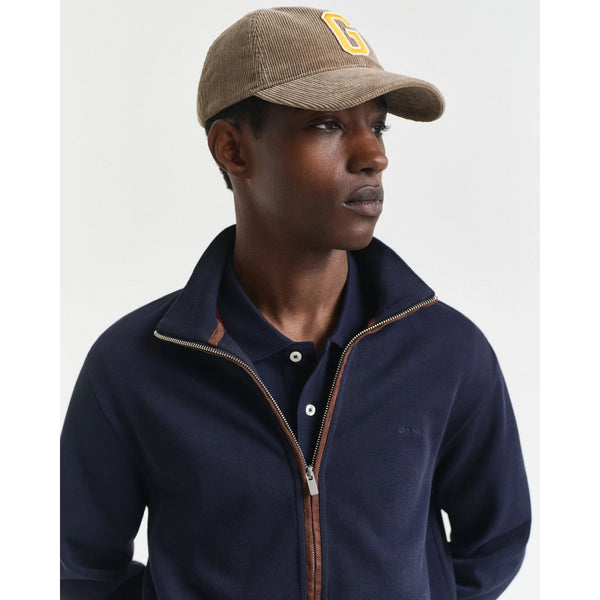 Sacker Rib Zip Cardigan