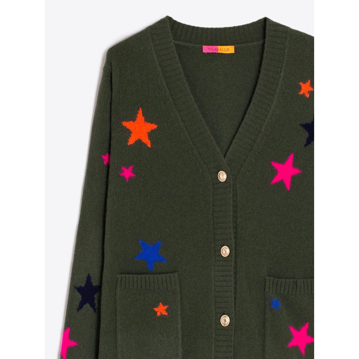 Multi Coloured Star Cardigan
