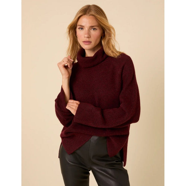Roll Neck Relaxed Fit Jumper