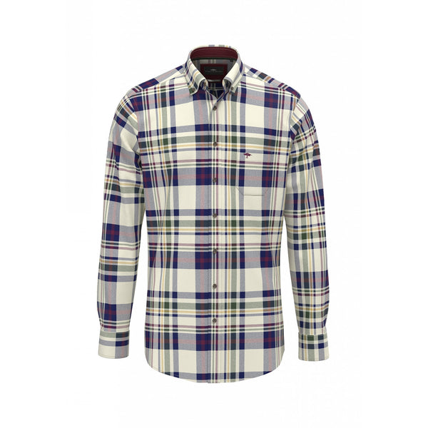 Colourful Check Button Down Shirt