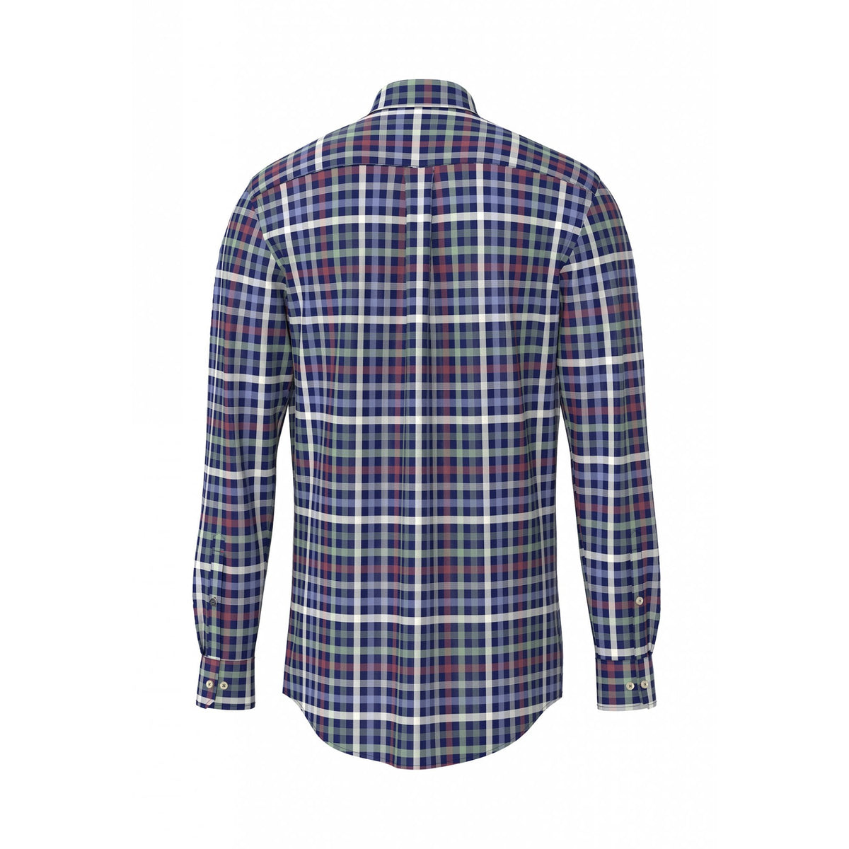 Colourful Poplin Check Shirt