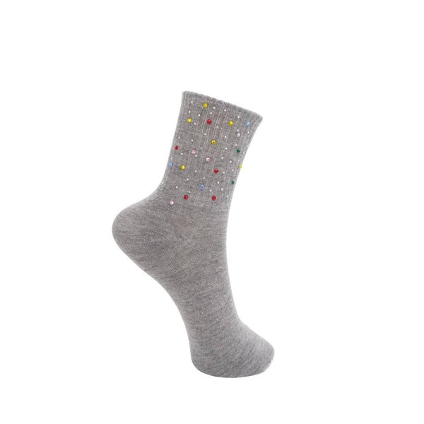 Rhinestone Socks