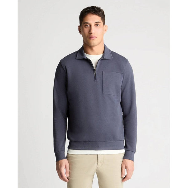 Half-Zip Jersey Sweatshirt