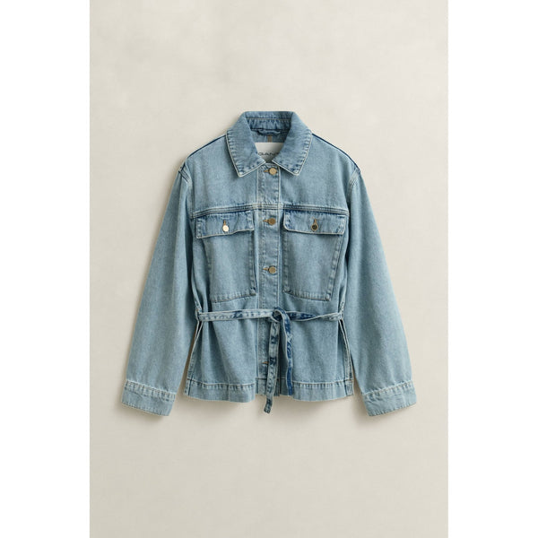 Denim Tie Jacket