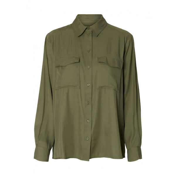 Beatrice Relaxed Pocket Shirt