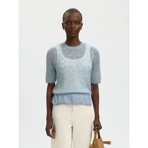Mohair Blend Knitted Top