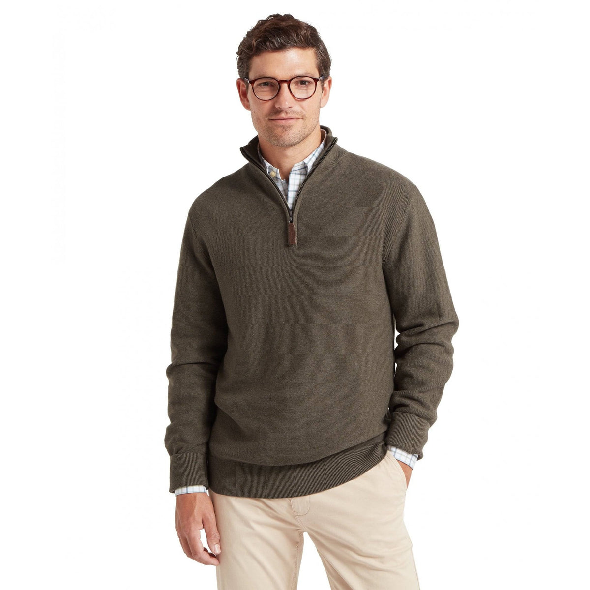 Porthleven Quarter Zip Jumper