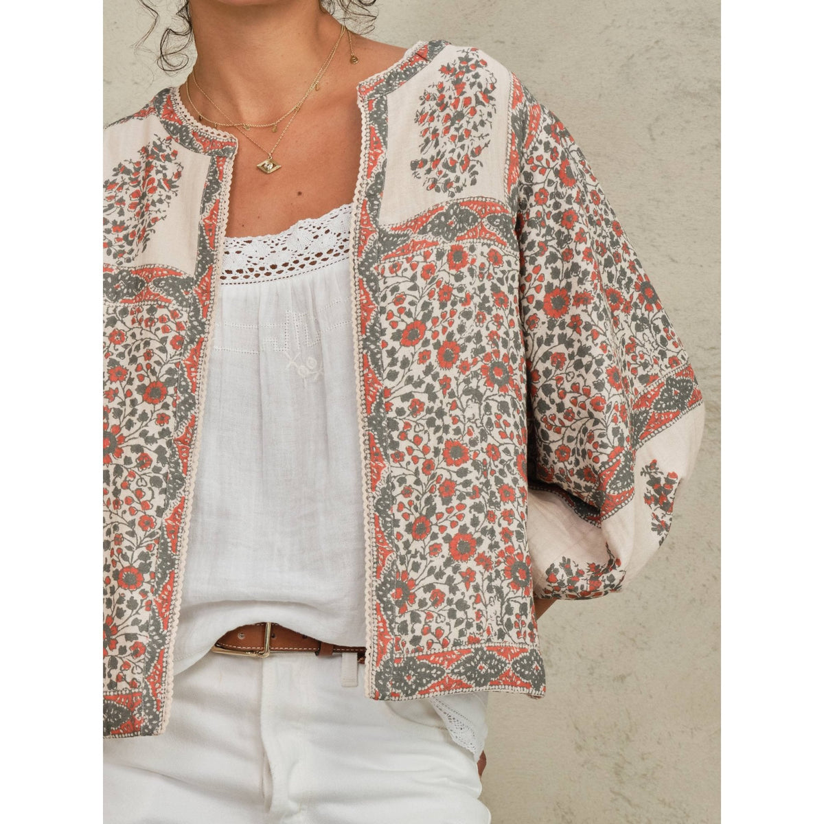 Della Print Jacket