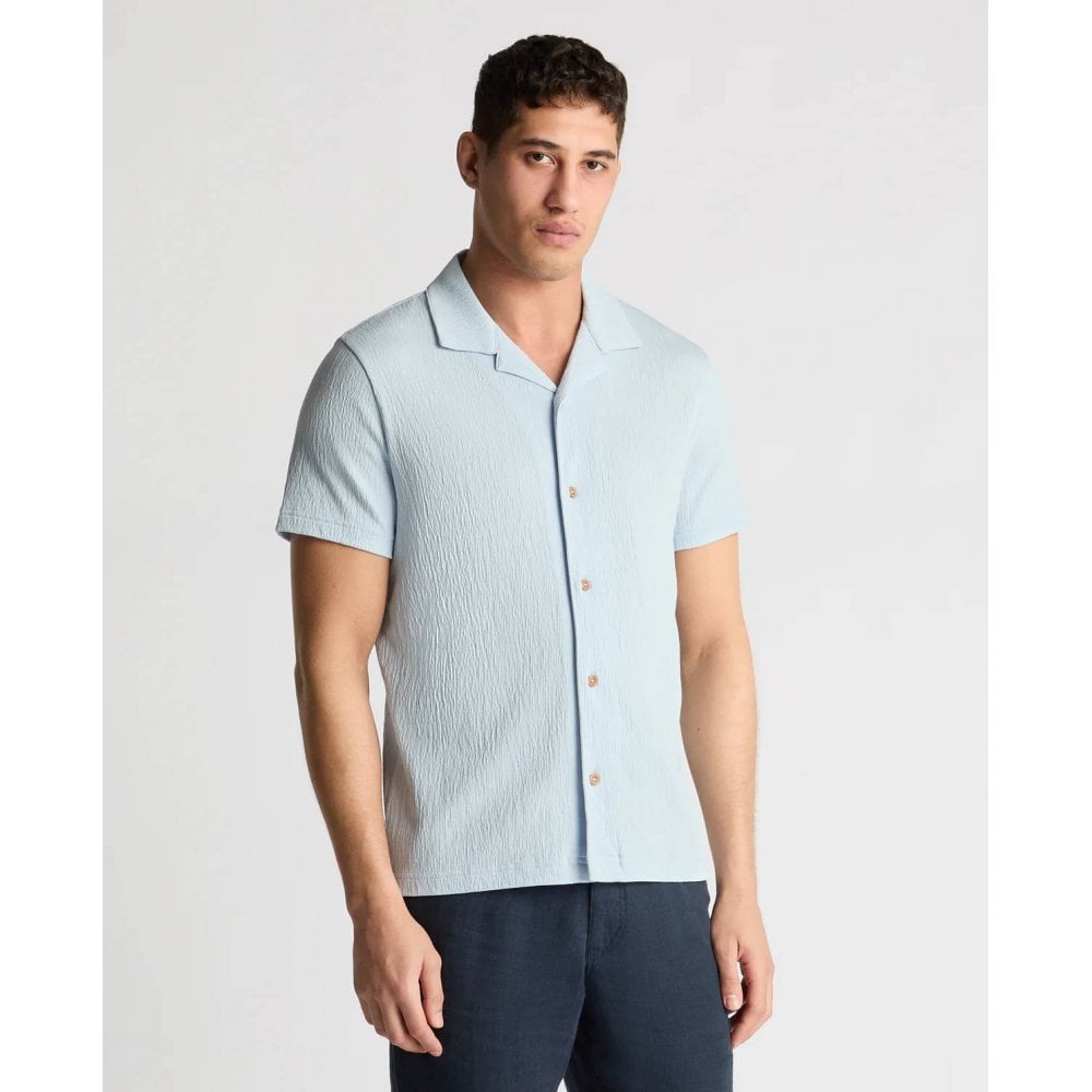 Cuban Collar Jersey Shirt