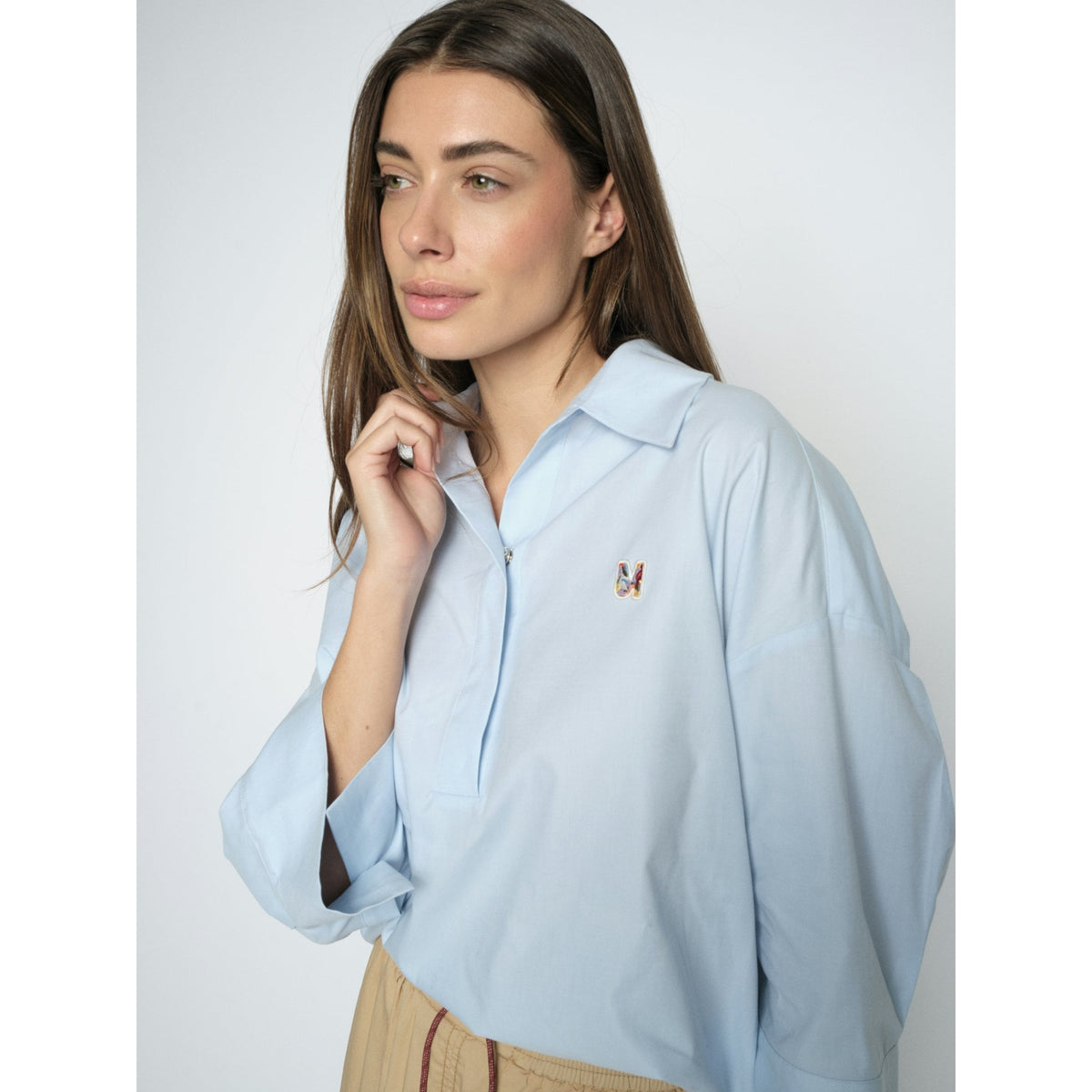 Britze Cam Cotton Blouse