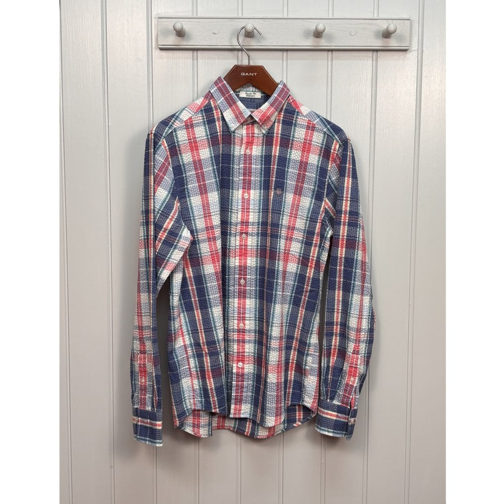 Seersucker Long Sleeve Shirt