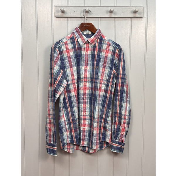 Seersucker Long Sleeve Shirt
