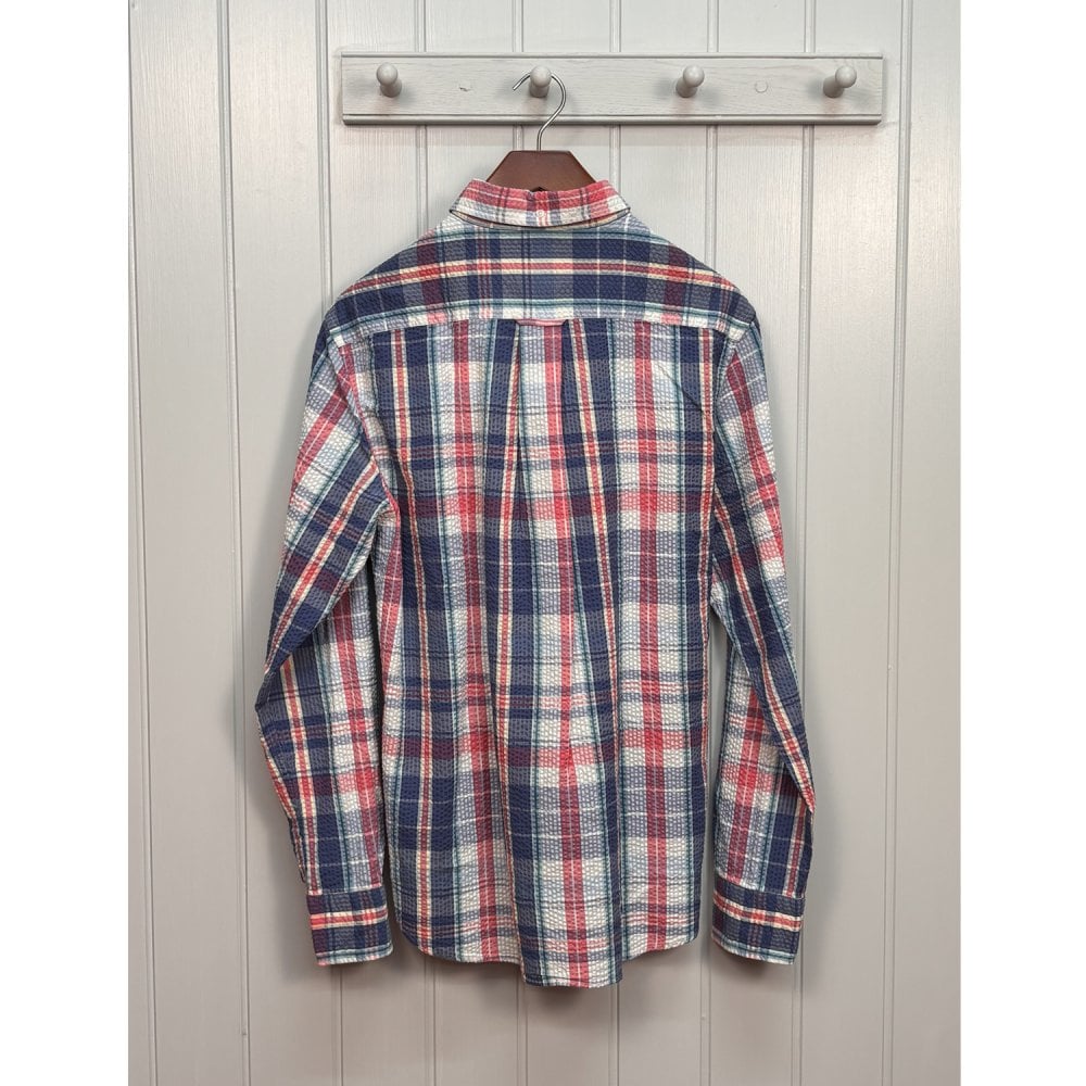 Seersucker Long Sleeve Shirt