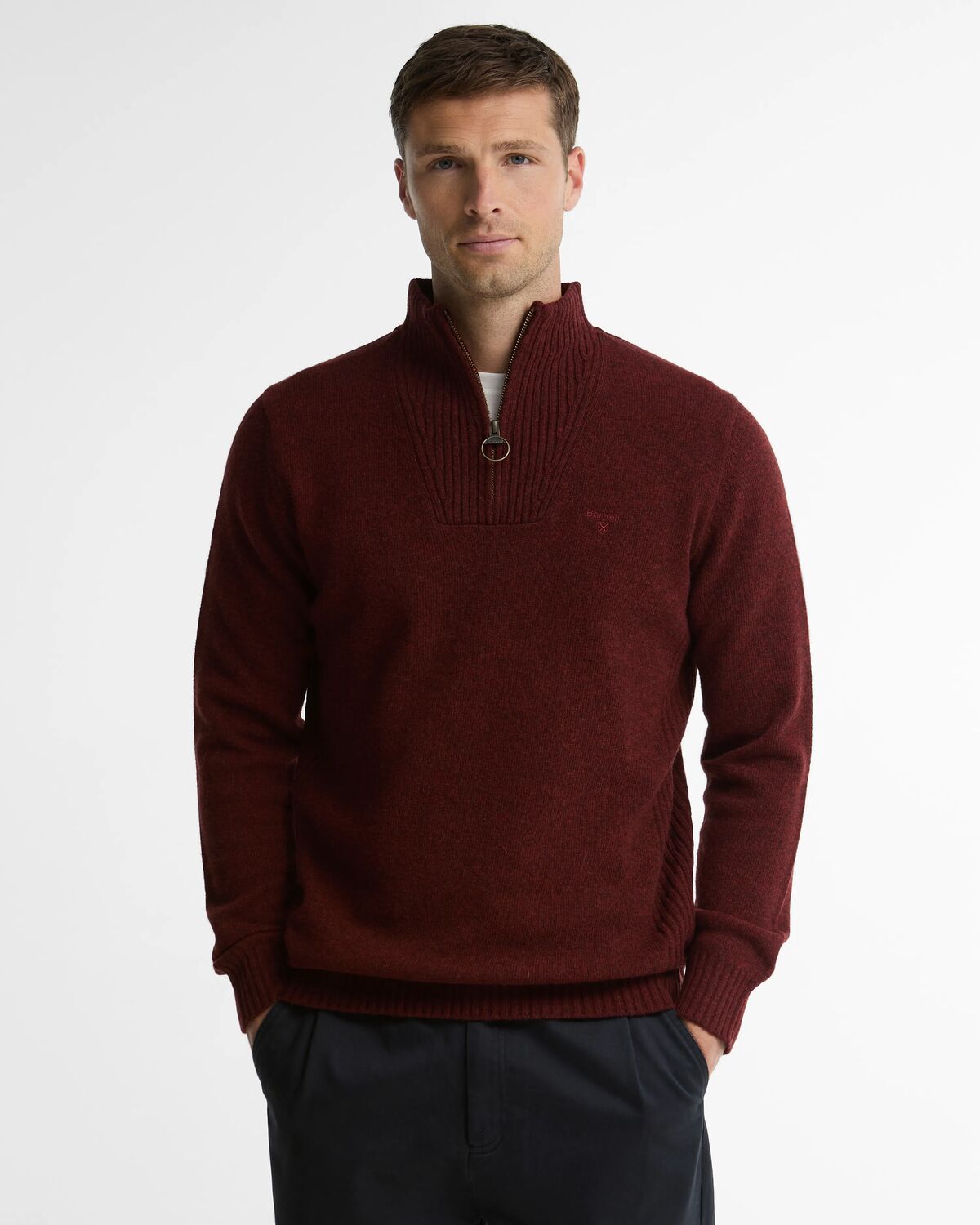 Essential Lambswool Half Zip Jumper